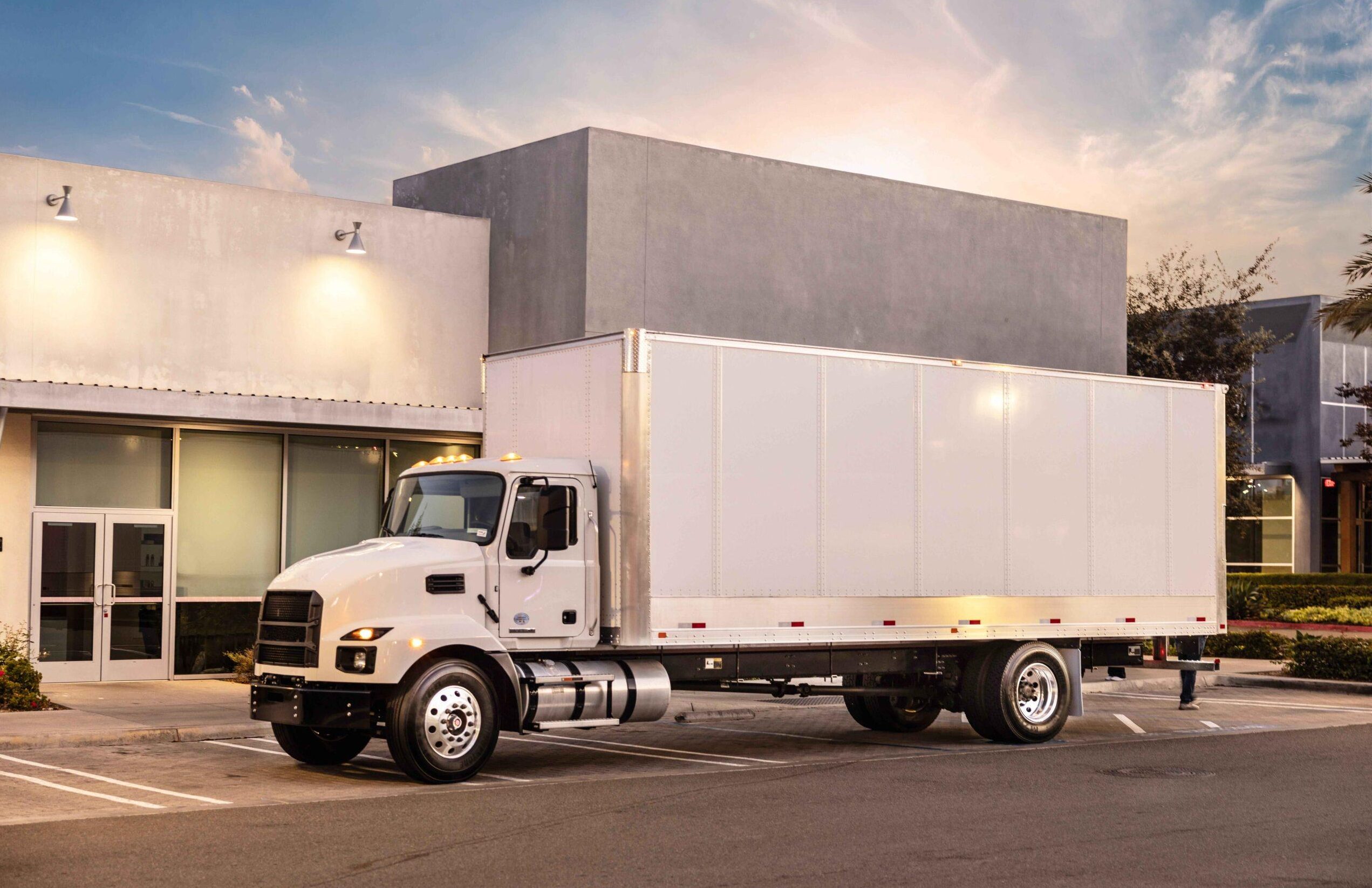 Hyundai Translead Anza truck body, showcasing innovative design and advanced technology for efficient urban deliveries.