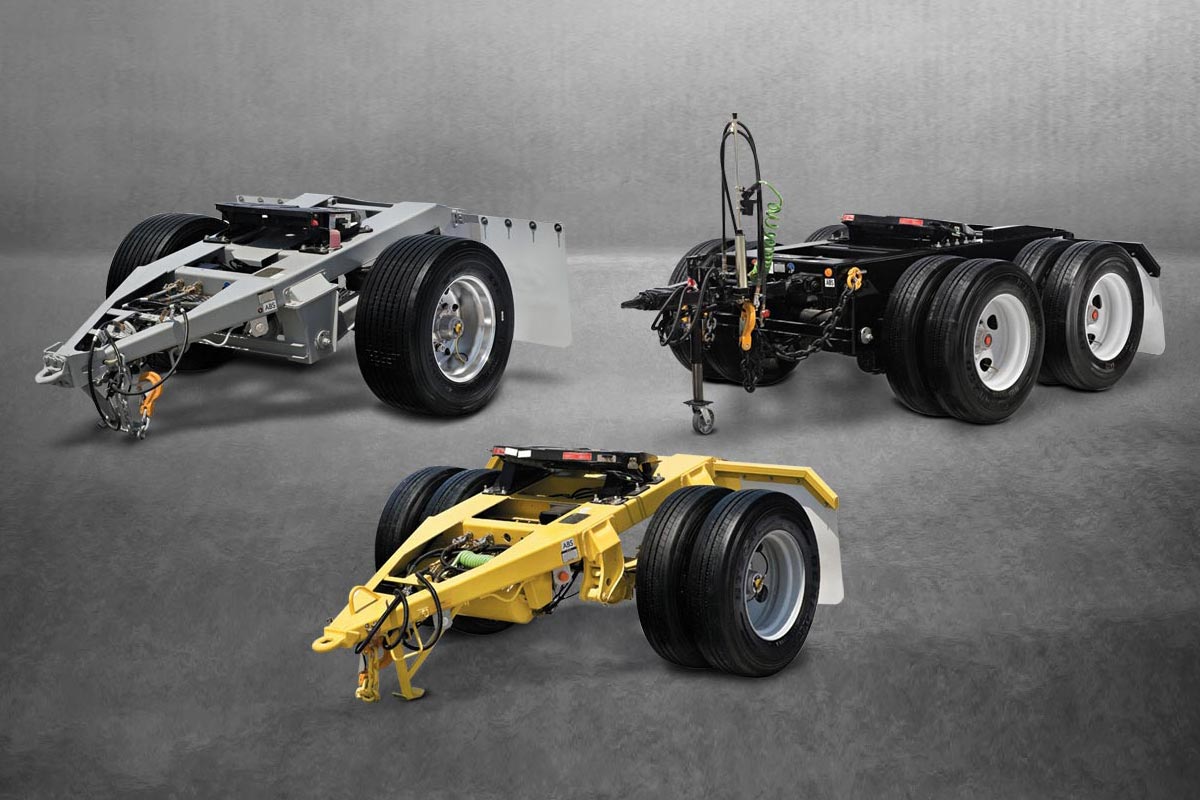 Three Hyundai Translead dolly models show available options.