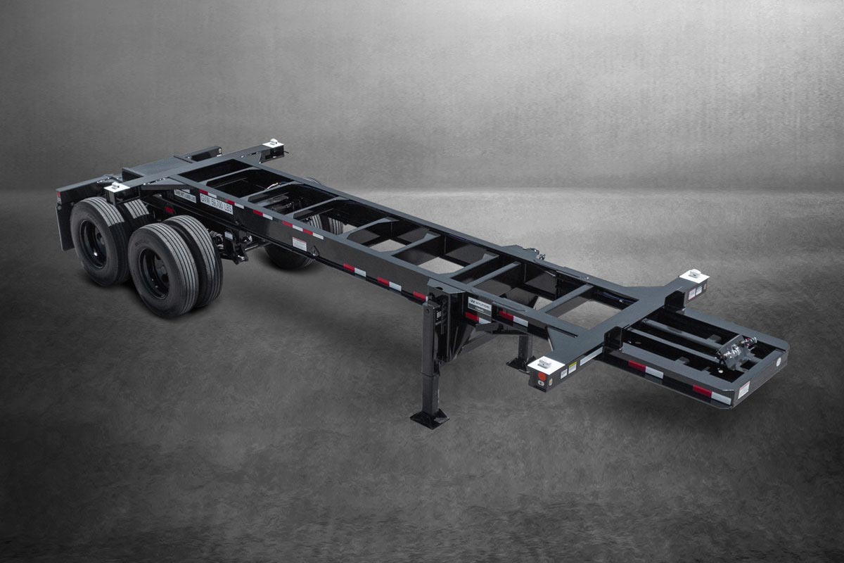 20' Slider Tandem shown on a gray background, front view.