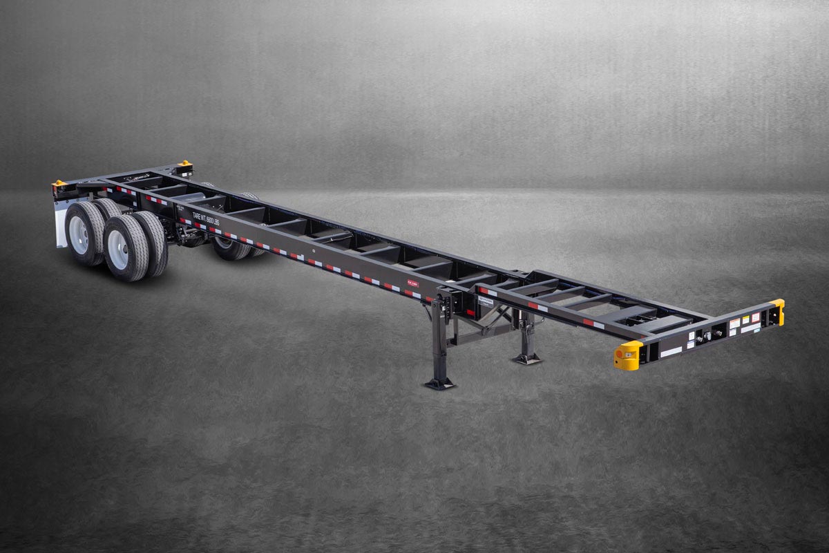 40' Gooseneck Hyundai Chassis is built for extra strength and durability.